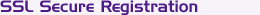 SSL Secure Registration