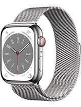Apple - Watch Series 8 GPS + Cellular Stainless Steel 41mm